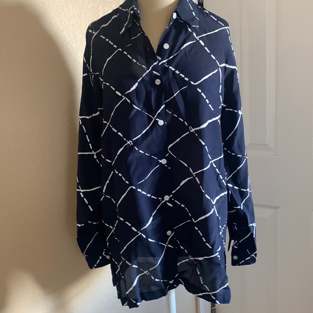 Vintage long sleeve button down shirt
